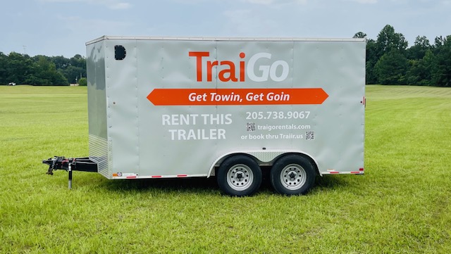 7' x 14' Enclosed Trailer - Rental option thumbnail 4