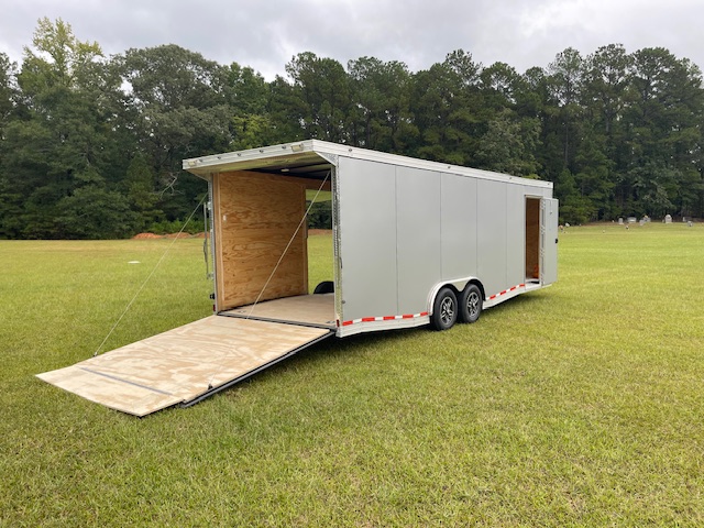 24' Enclosed Car Hauler Trailer thumbnail 2