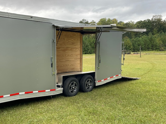 24' Enclosed Car Hauler Trailer thumbnail 4